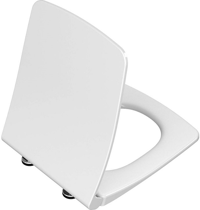 Сиденье для унитаза VitrA Metropole (Метрополь) 122-003-009 квадратное белое дюропласт с микролифтом