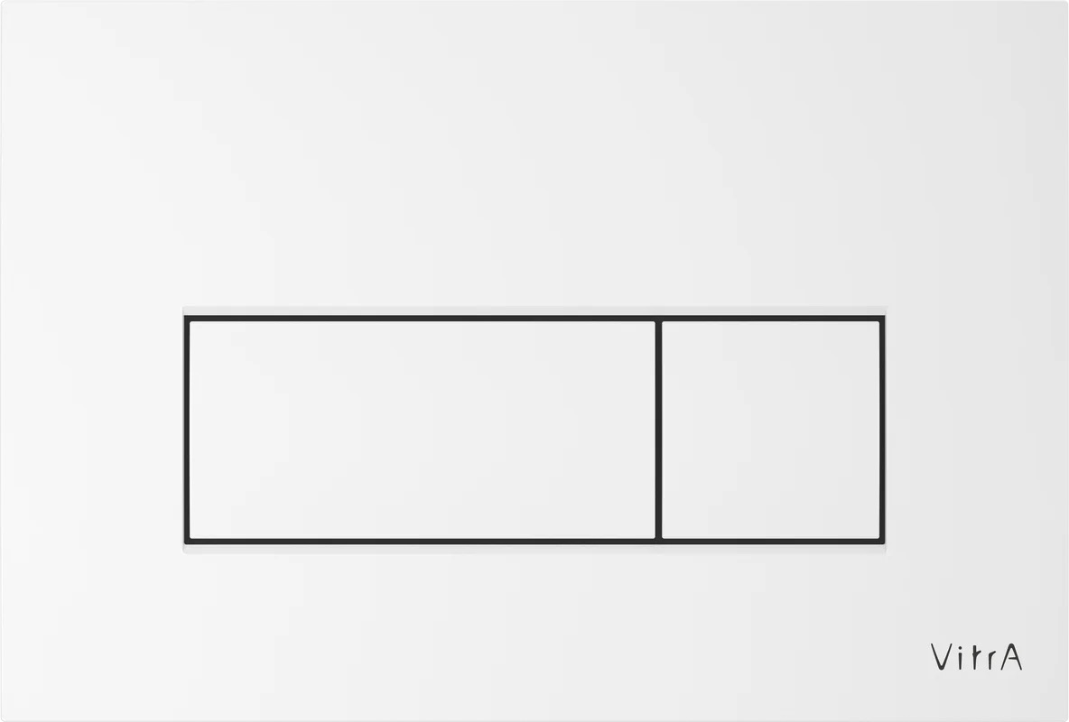 Панель смыва Root Square белая Vitra (арт.740-2300)